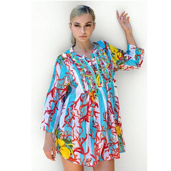 Antica Sartoria by Giacomo Cinque Cotton Tunic - Picture 2 of 12